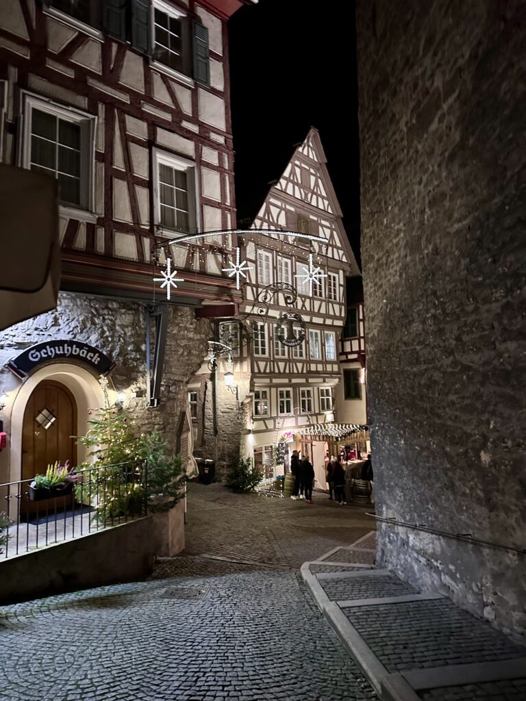 schwaebisch hall romantische strassen weihnachten